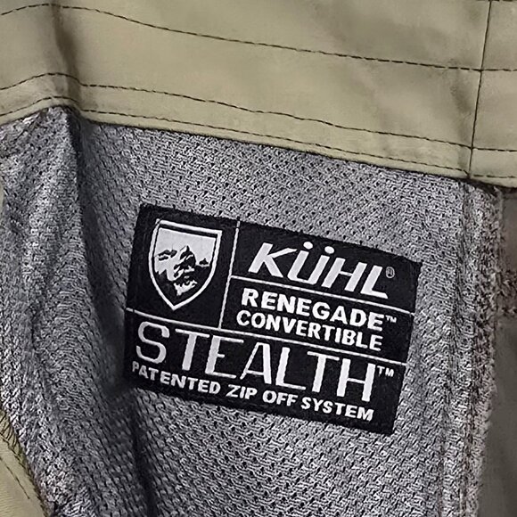 Kuhl Men's Renegade Convertible Pants - Khaki - sz 31x30* - Picture 7 of 11